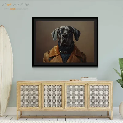 تابلو حیوانات بامزه - اسپو دکور