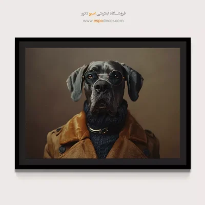 تابلو حیوانات بامزه - اسپو دکور