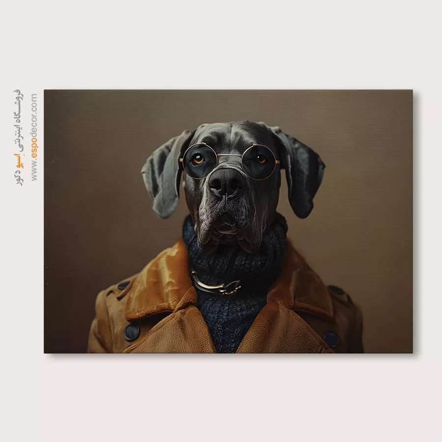 تابلو حیوانات بامزه - اسپو دکور