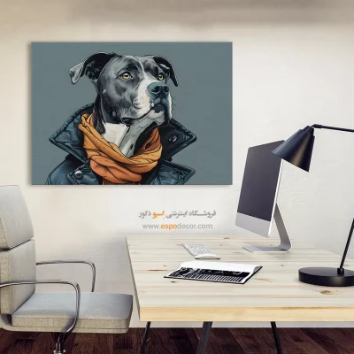 تابلو حیوانات بامزه - اسپو دکور