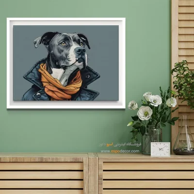 تابلو حیوانات بامزه - اسپو دکور