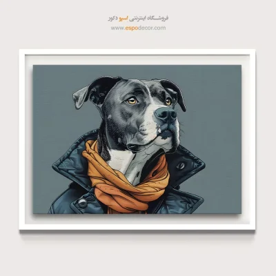 تابلو حیوانات بامزه - اسپو دکور