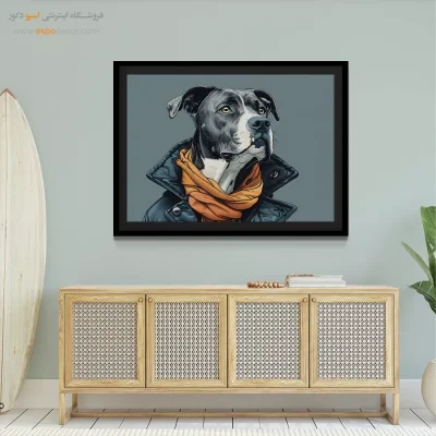 تابلو حیوانات بامزه - اسپو دکور