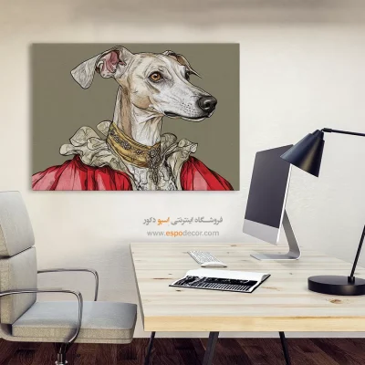 تابلو حیوانات بامزه - اسپو دکور