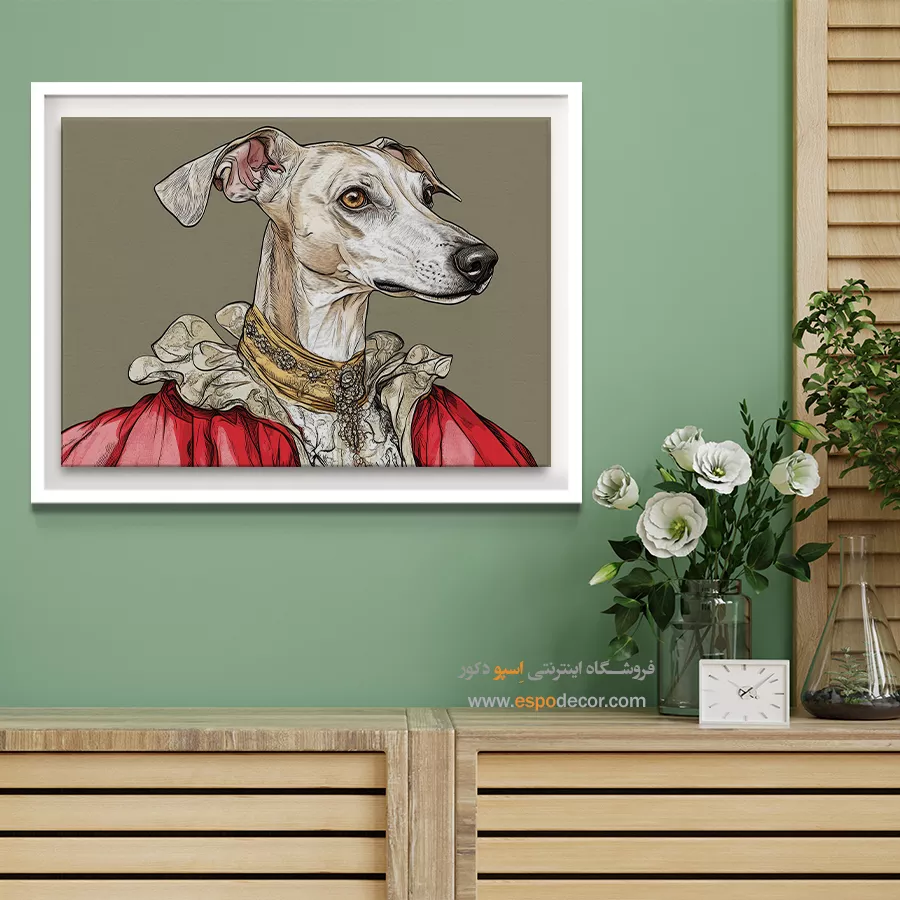 تابلو حیوانات بامزه - اسپو دکور