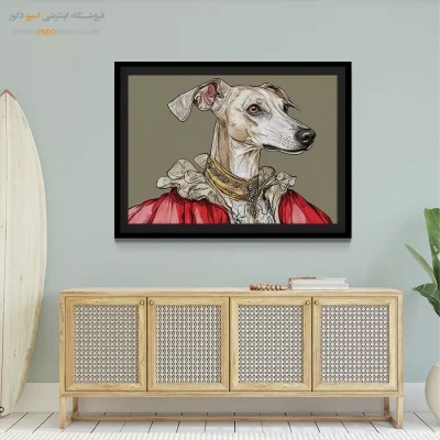 تابلو حیوانات بامزه - اسپو دکور