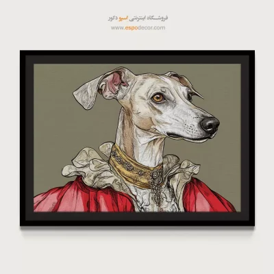 تابلو حیوانات بامزه - اسپو دکور