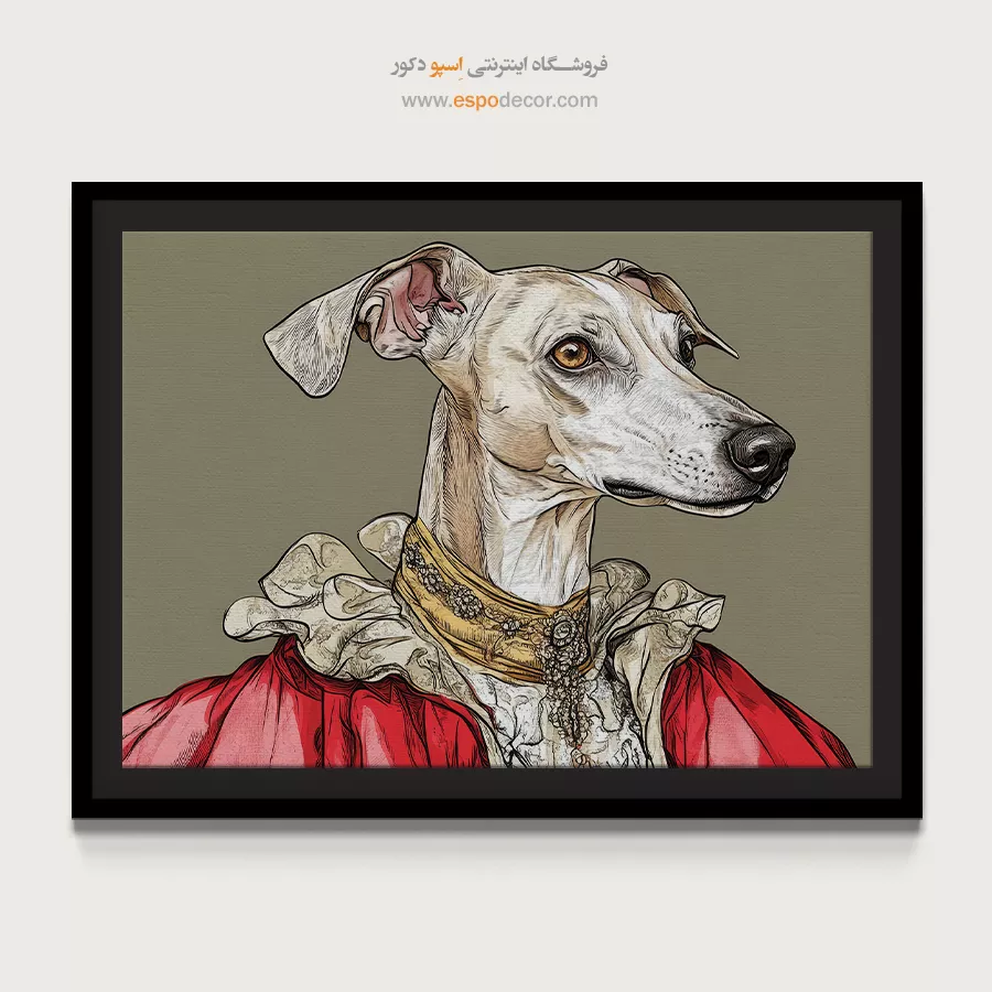 تابلو حیوانات بامزه - اسپو دکور