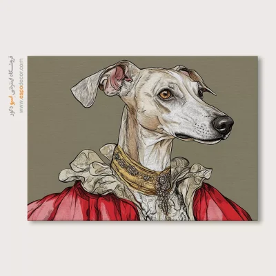 تابلو حیوانات بامزه - اسپو دکور