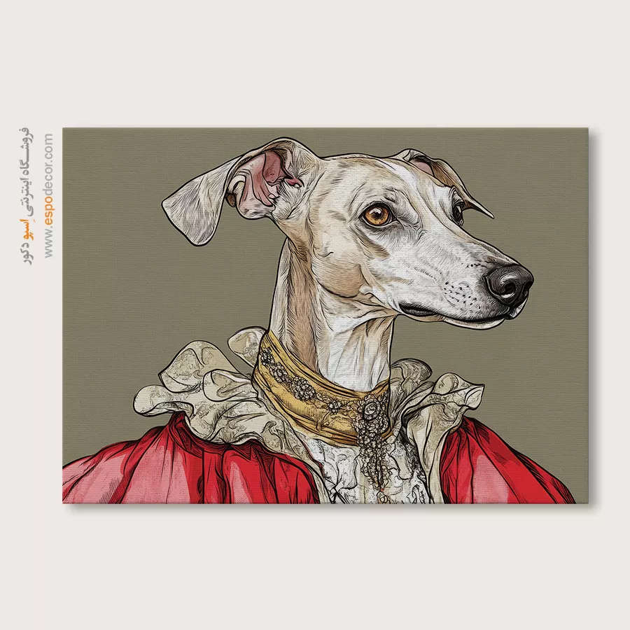 تابلو حیوانات بامزه - اسپو دکور