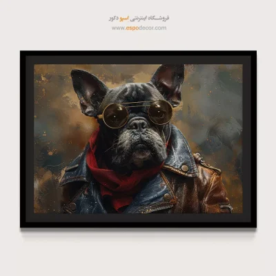 تابلو حیوانات بامزه - اسپو دکور