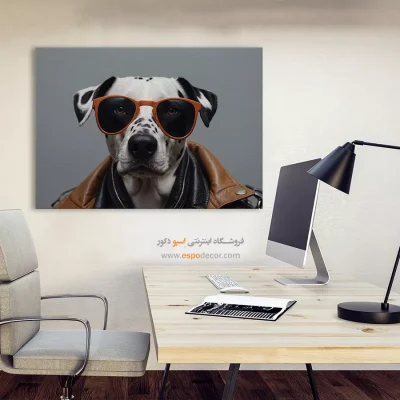تابلو حیوانات بامزه - اسپو دکور