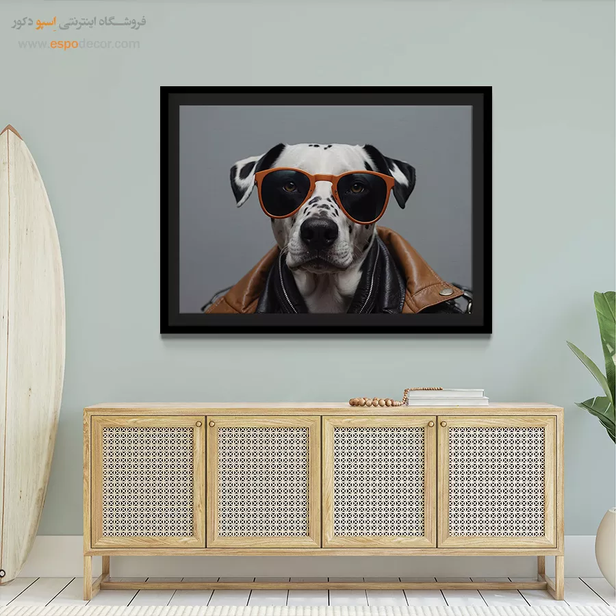 تابلو حیوانات بامزه - اسپو دکور