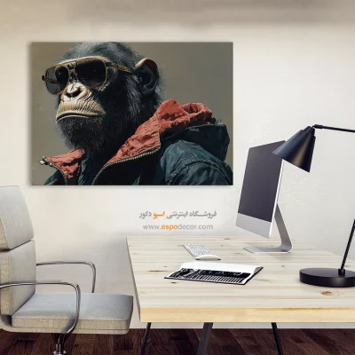 تابلو حیوانات بامزه - اسپو دکور