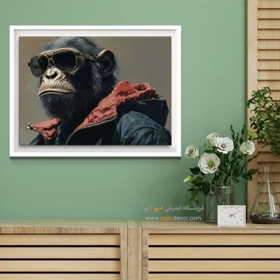 تابلو حیوانات بامزه - اسپو دکور