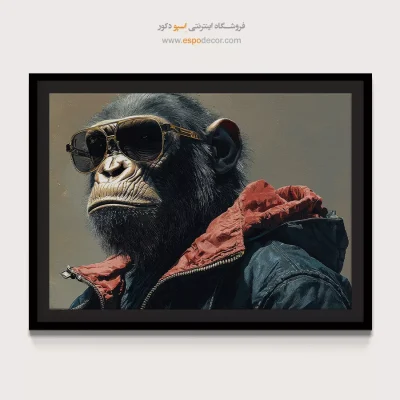 تابلو حیوانات بامزه - اسپو دکور