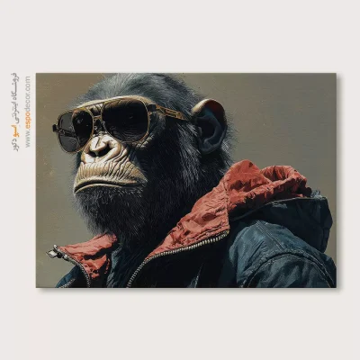 تابلو حیوانات بامزه - اسپو دکور