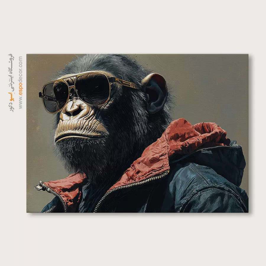 تابلو حیوانات بامزه - اسپو دکور