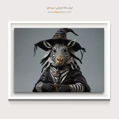 تابلو حیوانات بامزه - اسپو دکور