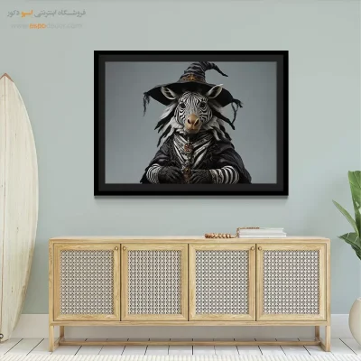 تابلو حیوانات بامزه - اسپو دکور