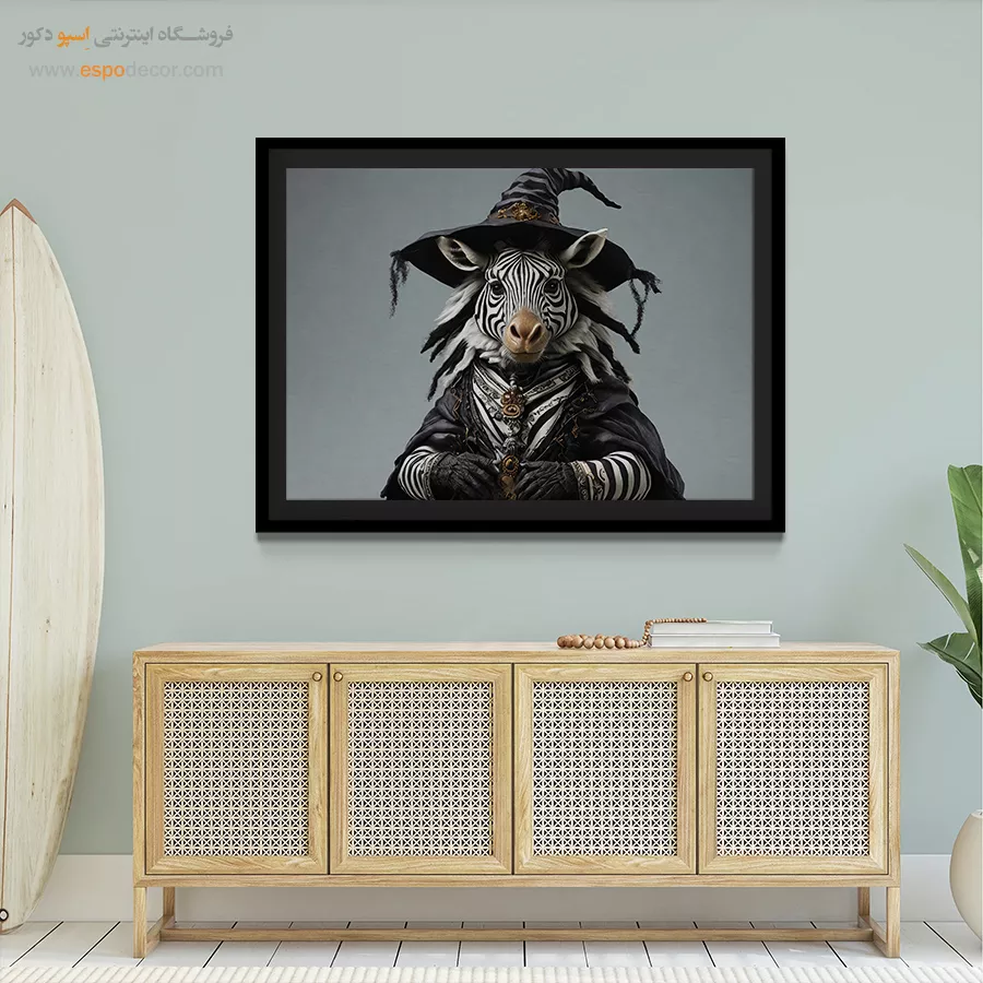 تابلو حیوانات بامزه - اسپو دکور