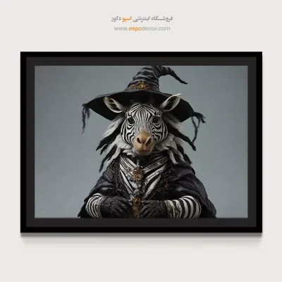 تابلو حیوانات بامزه - اسپو دکور