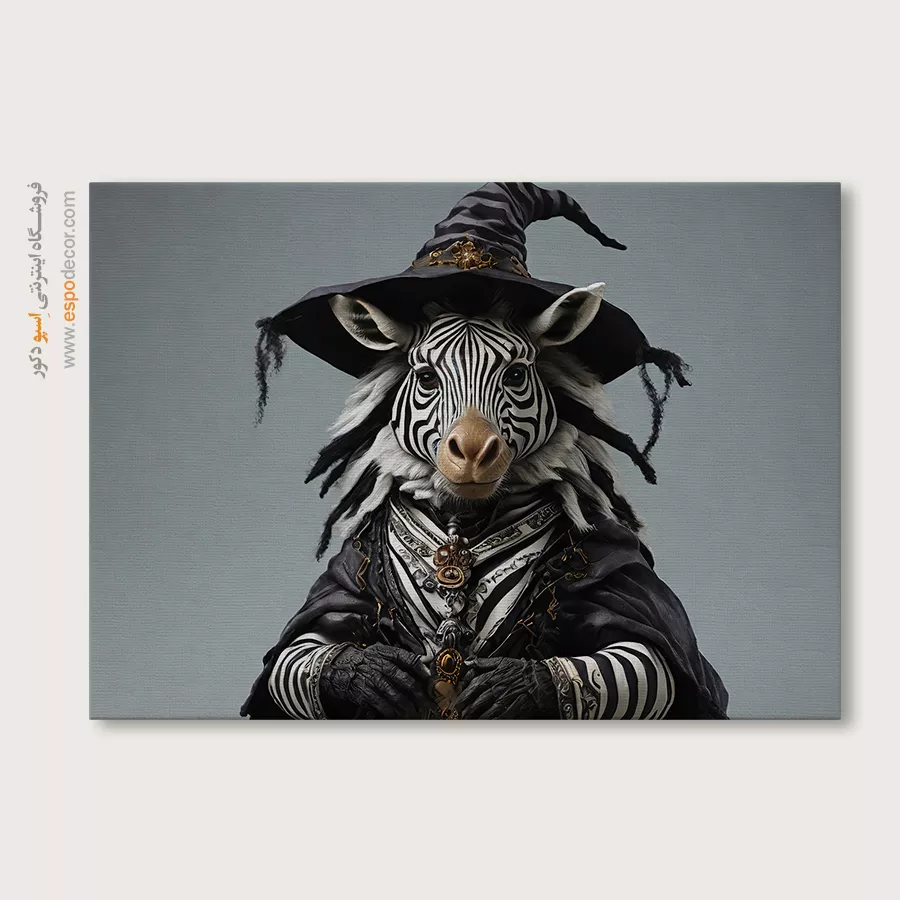 تابلو حیوانات بامزه - اسپو دکور