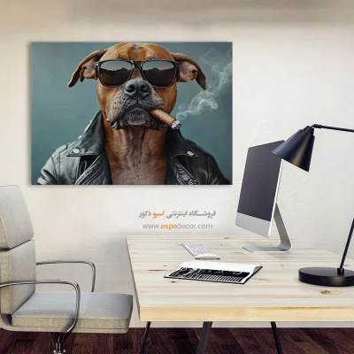 تابلو حیوانات بامزه - اسپو دکور