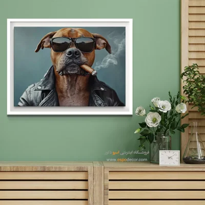 تابلو حیوانات بامزه - اسپو دکور