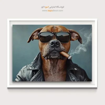 تابلو حیوانات بامزه - اسپو دکور