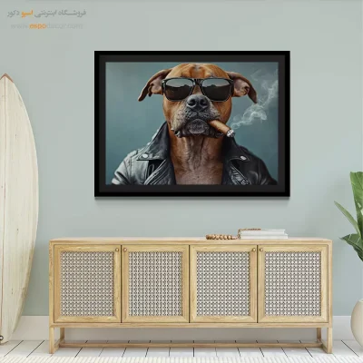 تابلو حیوانات بامزه - اسپو دکور