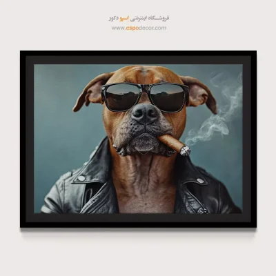 تابلو حیوانات بامزه - اسپو دکور