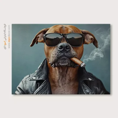 تابلو حیوانات بامزه - اسپو دکور