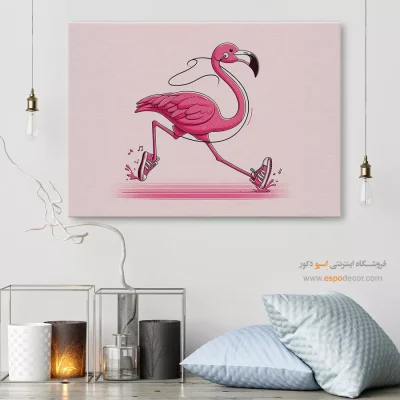 تابلو حیوانات بامزه - اسپو دکور