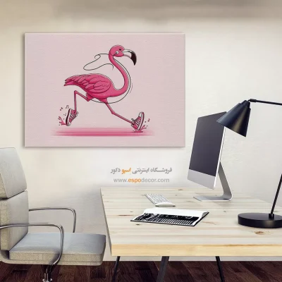 تابلو حیوانات بامزه - اسپو دکور