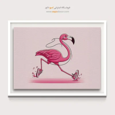 تابلو حیوانات بامزه - اسپو دکور