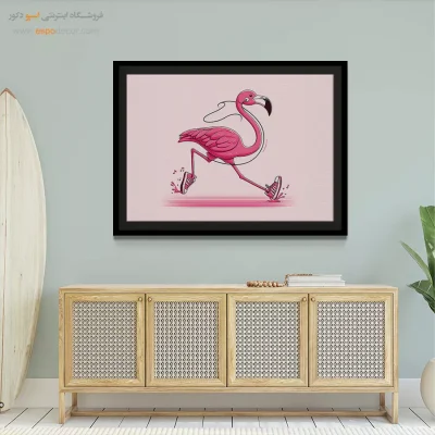 تابلو حیوانات بامزه - اسپو دکور