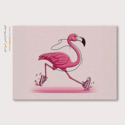 تابلو حیوانات بامزه - اسپو دکور