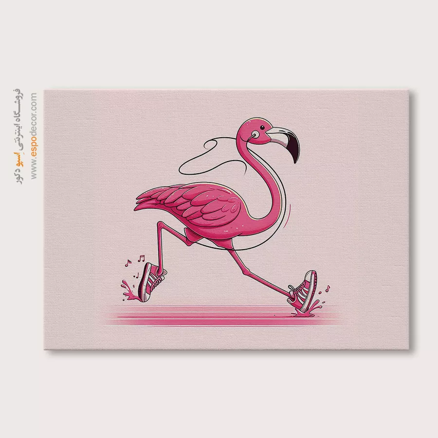 تابلو حیوانات بامزه - اسپو دکور