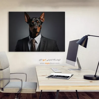 تابلو حیوانات بامزه - اسپو دکور