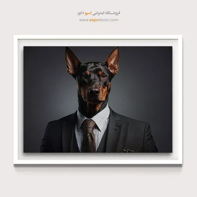 تابلو حیوانات بامزه - اسپو دکور