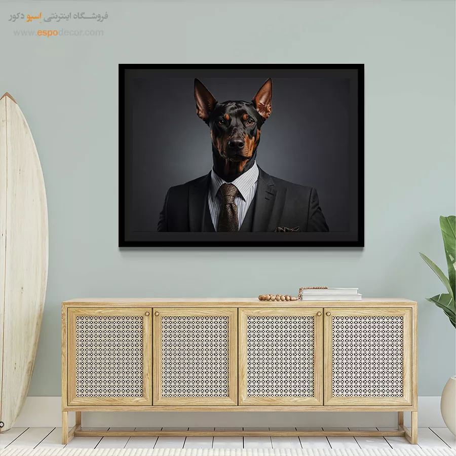 تابلو حیوانات بامزه - اسپو دکور