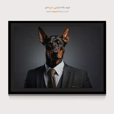 تابلو حیوانات بامزه - اسپو دکور