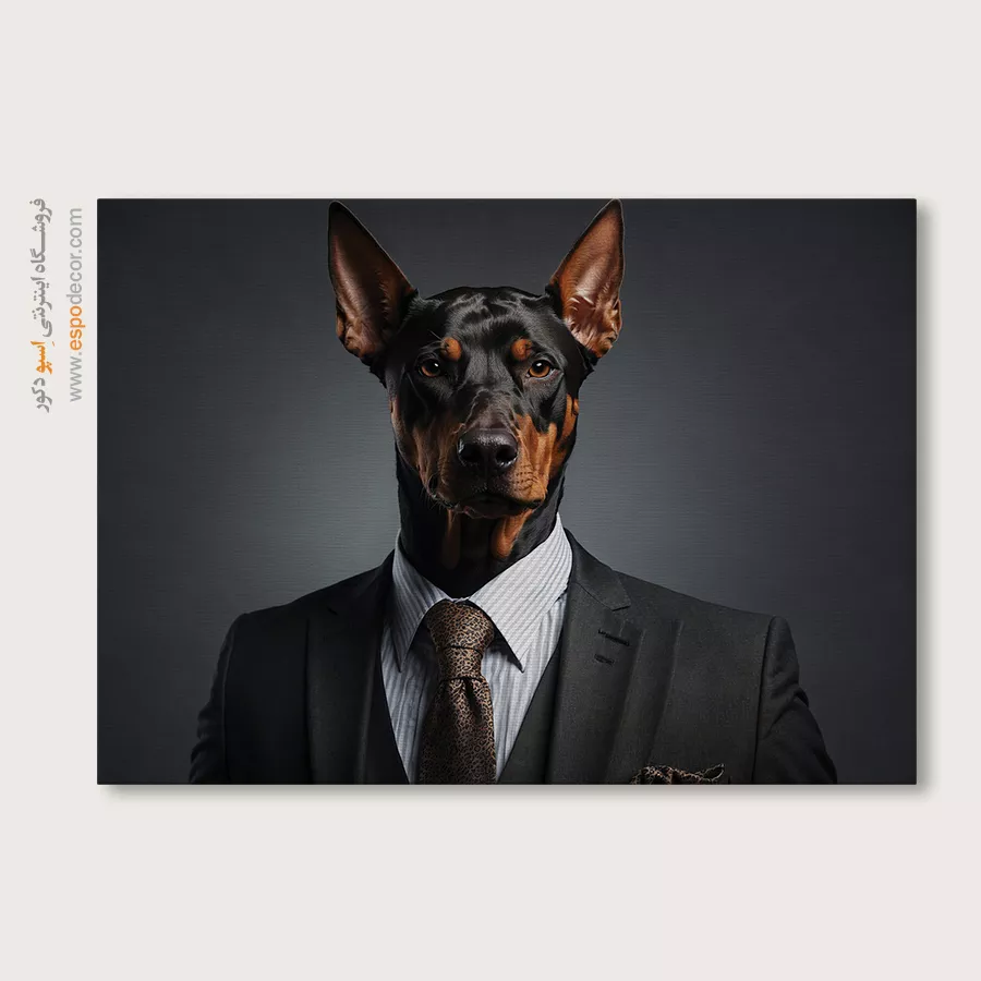 تابلو حیوانات بامزه - اسپو دکور