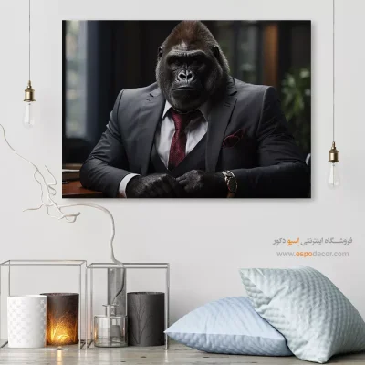 تابلو حیوانات بامزه - اسپو دکور