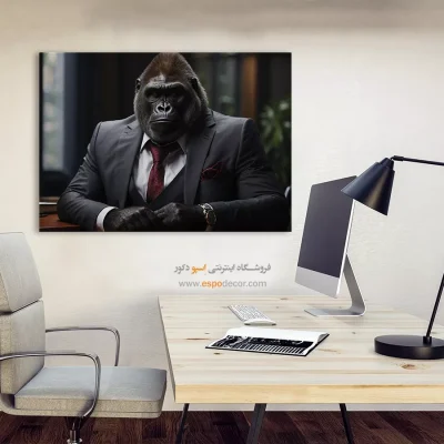 تابلو حیوانات بامزه - اسپو دکور