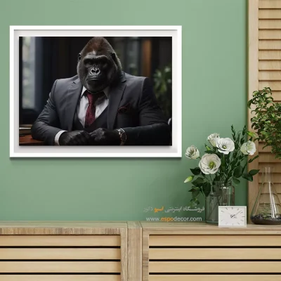 تابلو حیوانات بامزه - اسپو دکور