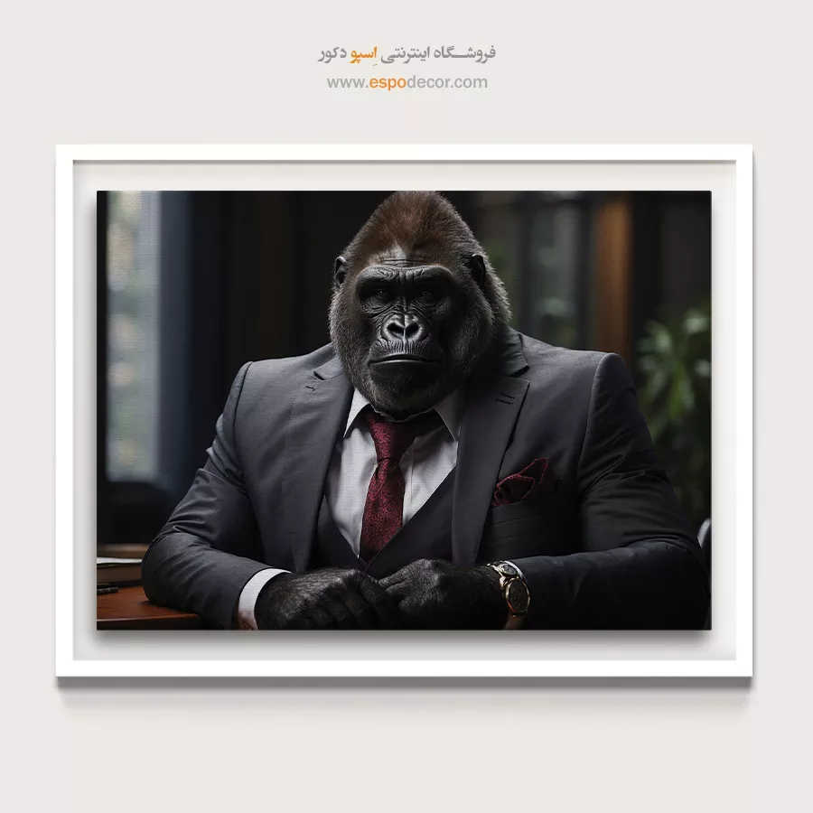 تابلو حیوانات بامزه - اسپو دکور