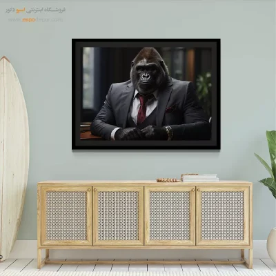 تابلو حیوانات بامزه - اسپو دکور