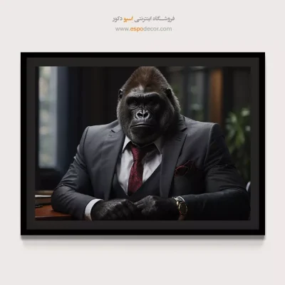 تابلو حیوانات بامزه - اسپو دکور